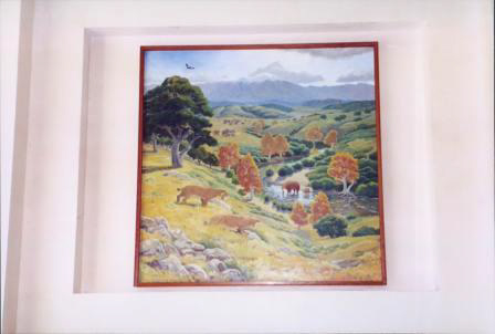 Ice Age Mural In Community Center